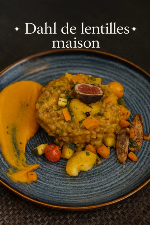Plat végétarien , Valence, La Cantine