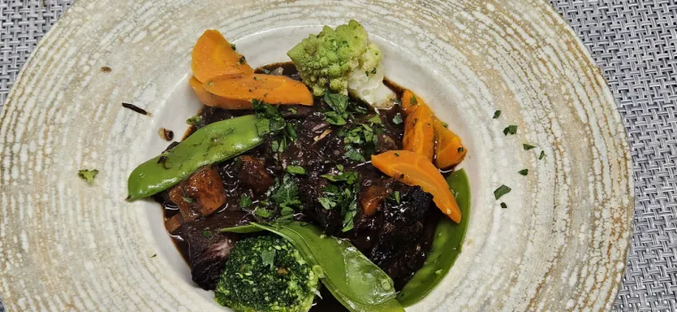 Boeuf bourguignon , Valence, La Cantine