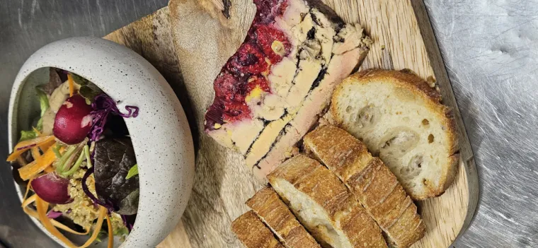 Foie gras maison , Valence, La Cantine