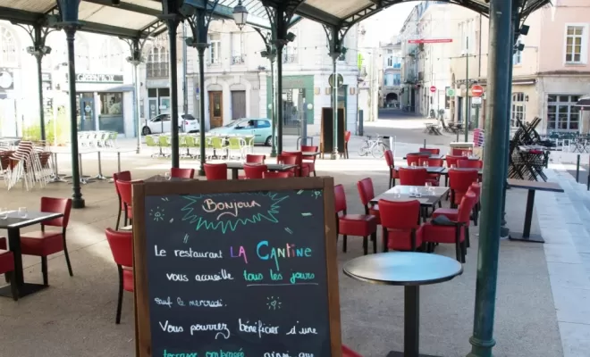 Notre terrasse l'été , Valence, La Cantine