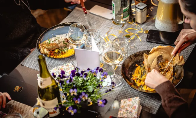 Repas anniversaire , Valence, La Cantine