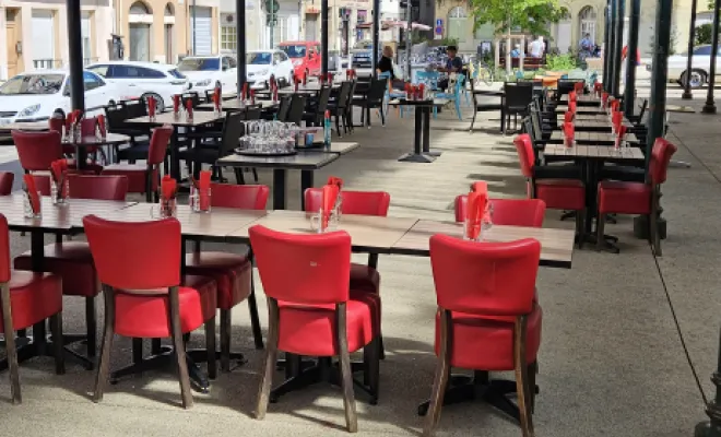 Notre terrasse , Valence, La Cantine